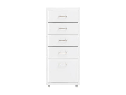 Classe mobile Blanc 28x41x69 Métal XVYP50764