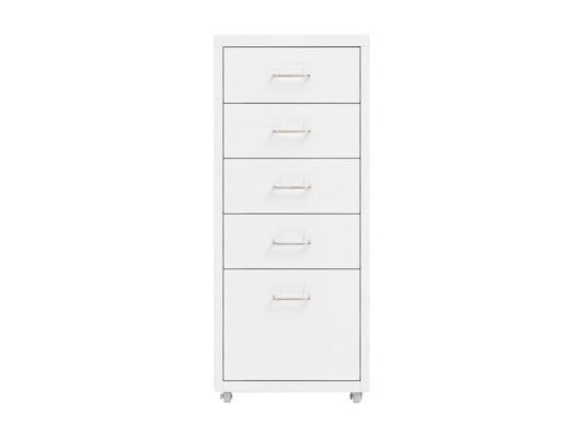 Classe mobile Blanc 28x41x69 Métal XVYP50764