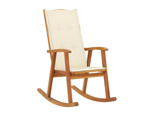 Chaise à bascule avec coussins Massif du Bois d'Meublori