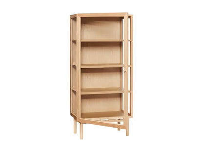 Buffet haut avec porte vitrée en bois Chicyla UYAW30792