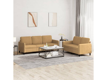 Ensemble de canapés 2 pcs marron velours SZQY45480