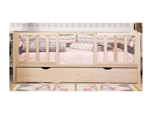 Lit de sol avec cadre TVMB77590