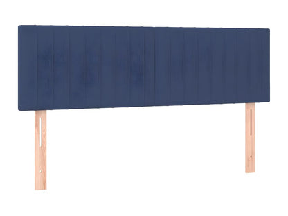 Tête de lit à LED Bleu 144x5x78/88 cm Tissu GQTA12273