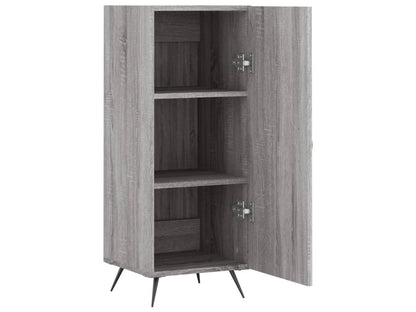 Buffet Chicyla gris 34,5x34x90 cm Bois d'ingénierie DFFF37424