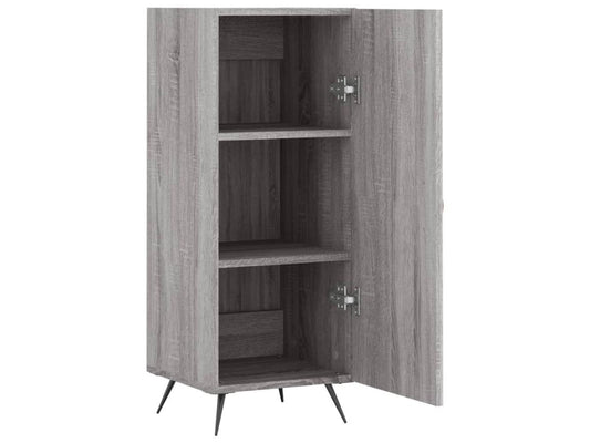 Buffet Chicyla gris 34,5x34x90 cm Bois d'ingénierie DFFF37424