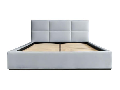 Lit coffre 140x200 Couleuris gris argent - Collection Chicyla NKIM88586