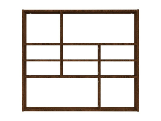 Etagère murale Chêne marron 90x16x78 cm Bois d'ingénierie ZMNX68861