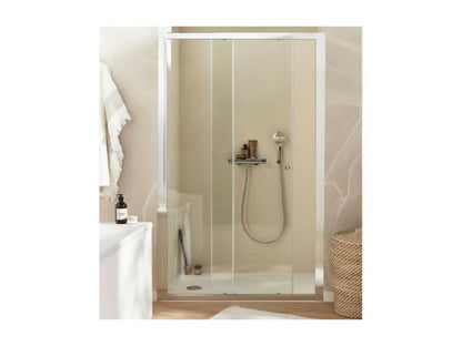 Paroi douche Chicyla Serenity 120 cm porte coulissante réversible install- Niche AIIF81356