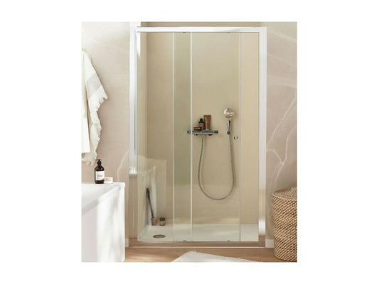 Paroi douche Chicyla Serenity 120 cm porte coulissante réversible install- Niche AIIF81356