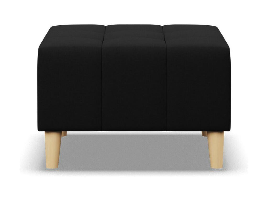 Pouf pour le salon 70x70 cm Noir VOFY29602