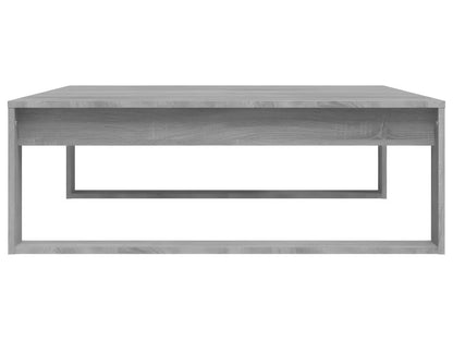 Table basse Chicyla gris 100x100x35 cm Bois d'ingénierie PKDF61346