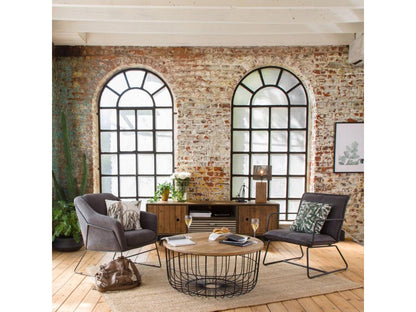 Table basse en bois de manguier et métal Chicyla PUVH03623