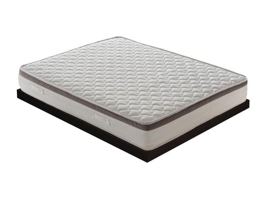 Matelas Ressorts Ensachés 1600 - Housse Anatomique - 7 Zones De Confort 100x200 cm KFQP81468