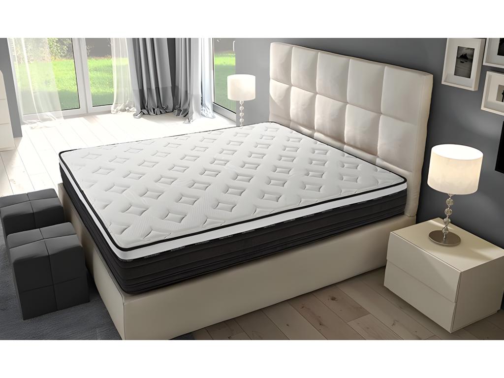 Matelas Suprême graphène 140x180 Hauteur 24cm/2 3cm Chicyla BVEP11806