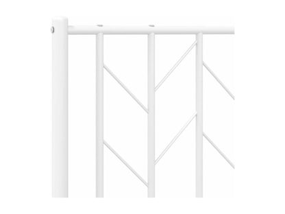 Tête de lit métal blanc 140 cm BRWM23022