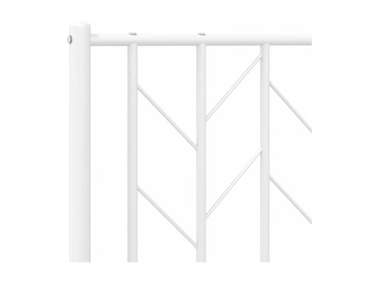 Tête de lit métal blanc 140 cm BRWM23022